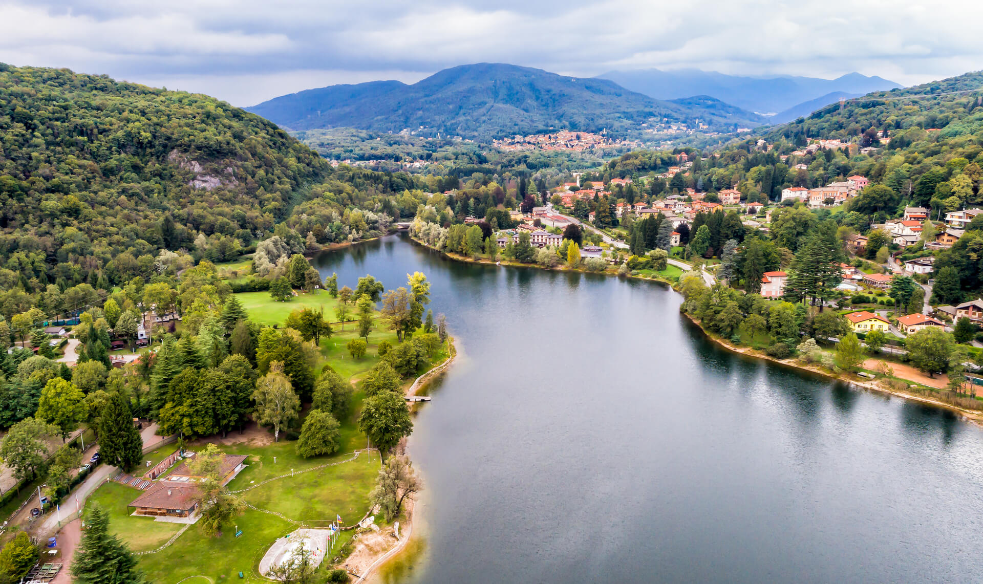 Lake VARESE from top