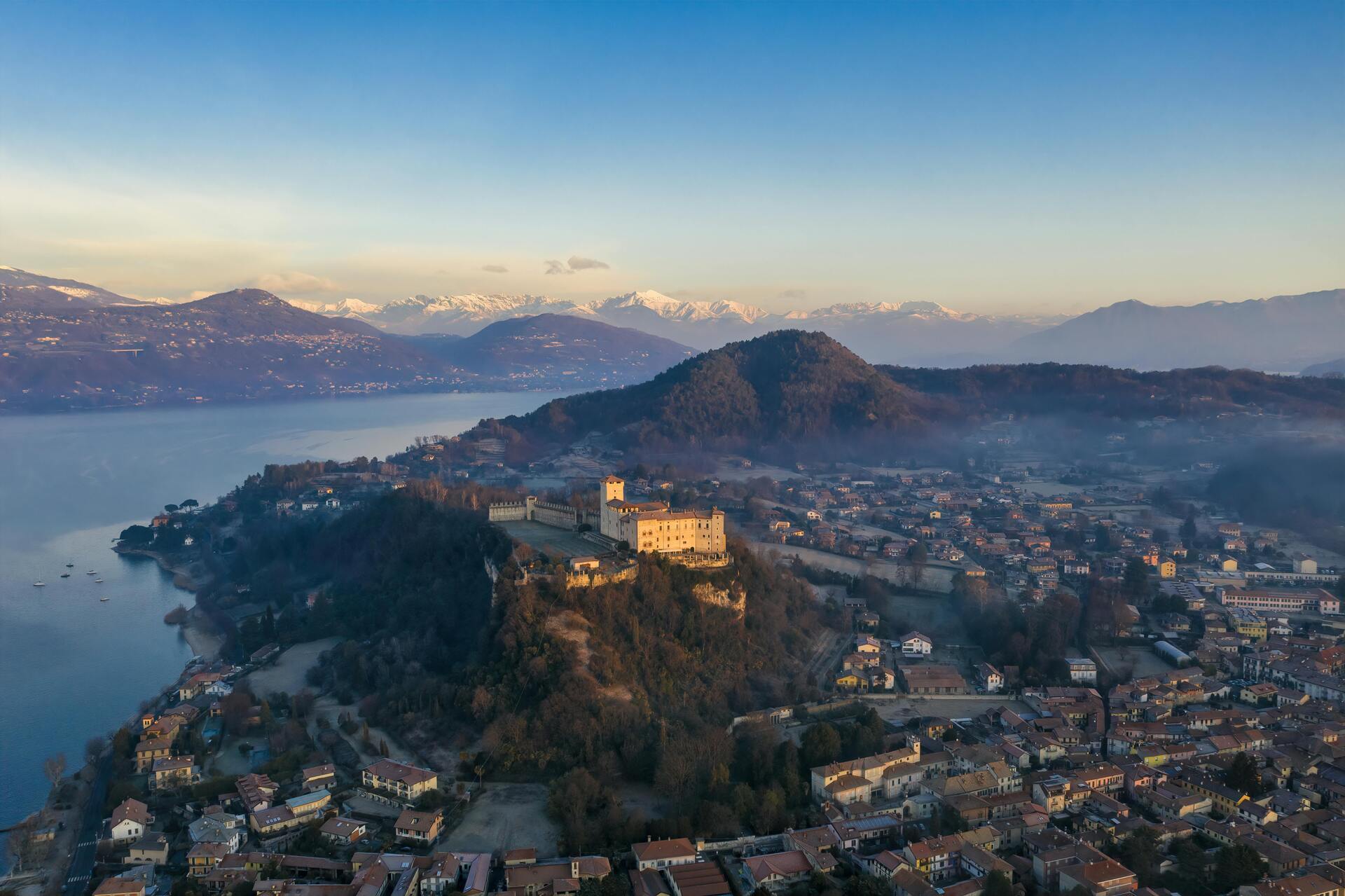 Varese from top city